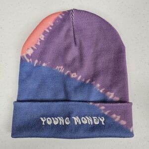 American Eagle AE x Young Money Collab Winter Beane Hat Cap Tie Dye